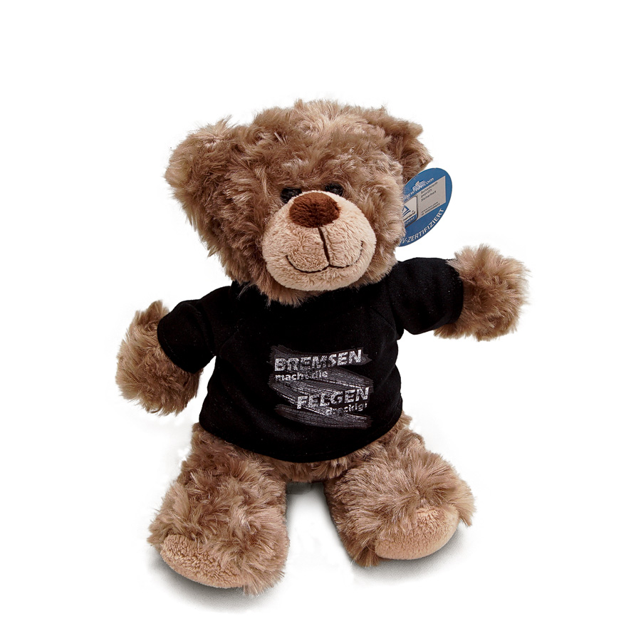 Teddybär - Bremsen macht die Felgen dreckig